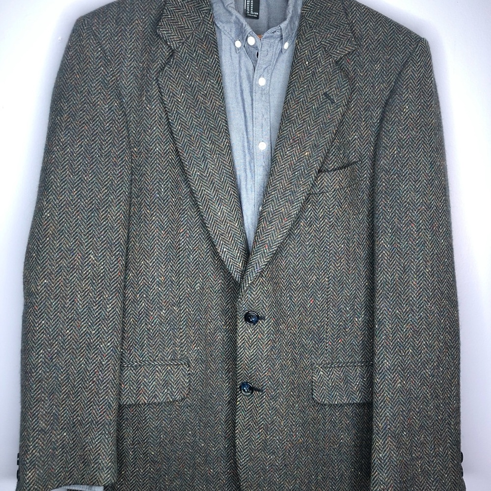 VTG Magee Donegal Tweed Blazer – Handwoven in Ireland